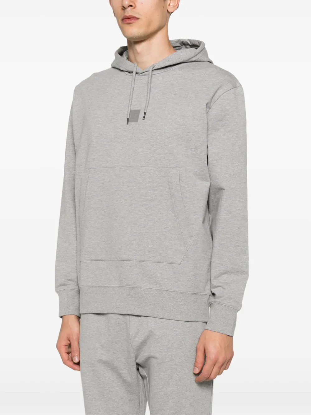 C.P. Company Hoodie met logopatch Grijs