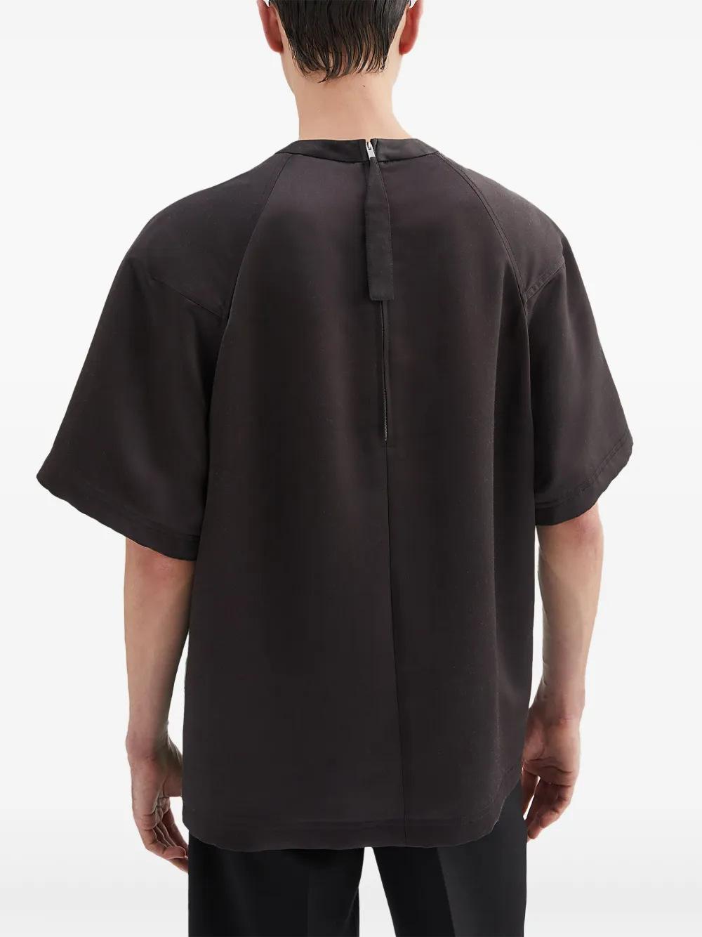 Jil Sander T-shirt met print Groen
