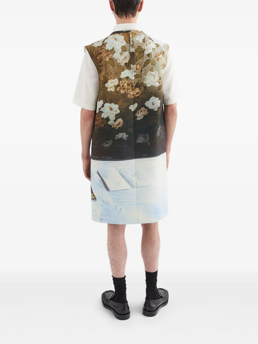 Jil Sander Top met print Geel