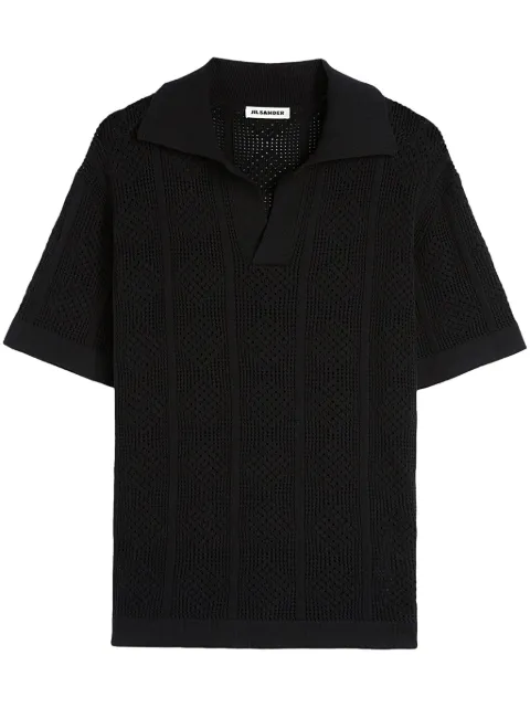 Jil Sander polo en maille