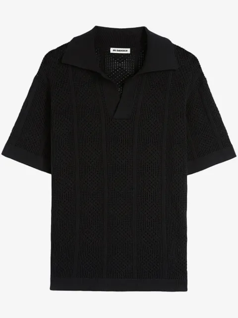 Jil Sander Gestricktes Poloshirt