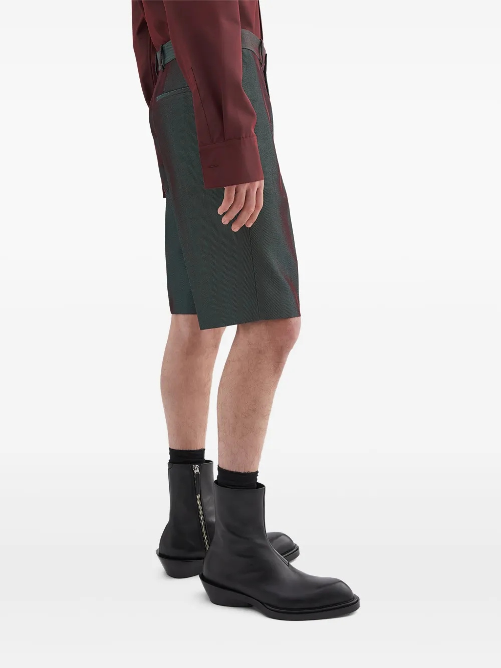 Jil Sander Formele shorts Grijs