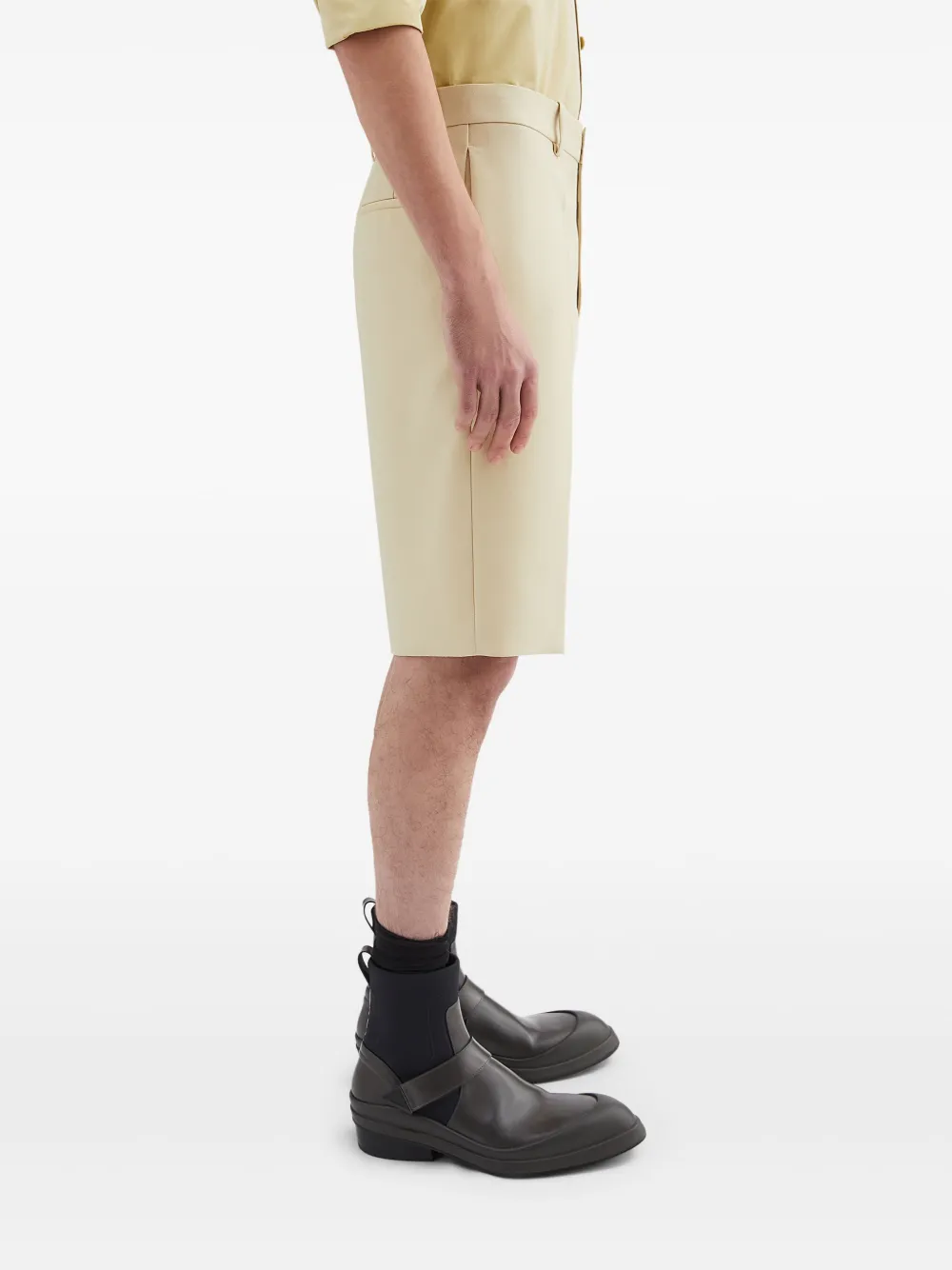 Jil Sander Formele shorts Beige