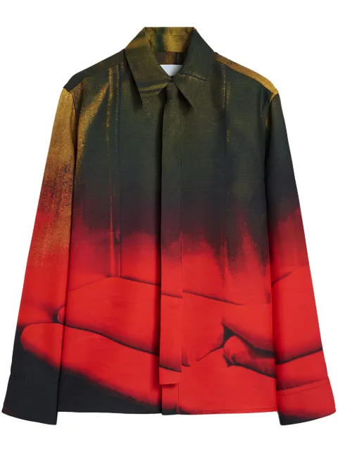 Jil Sander shirt with tie 