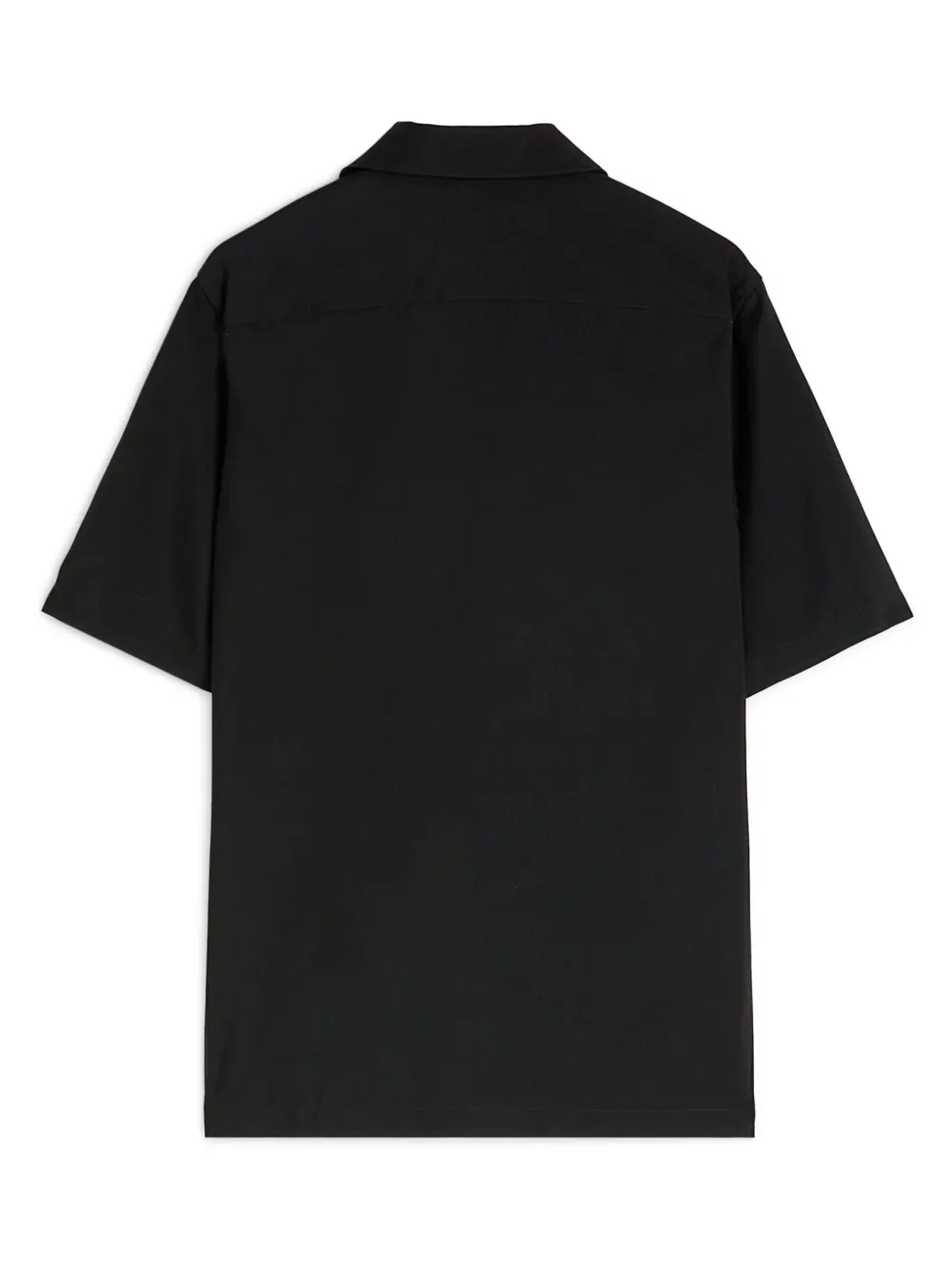 Jil Sander Wollen poloshirt Zwart