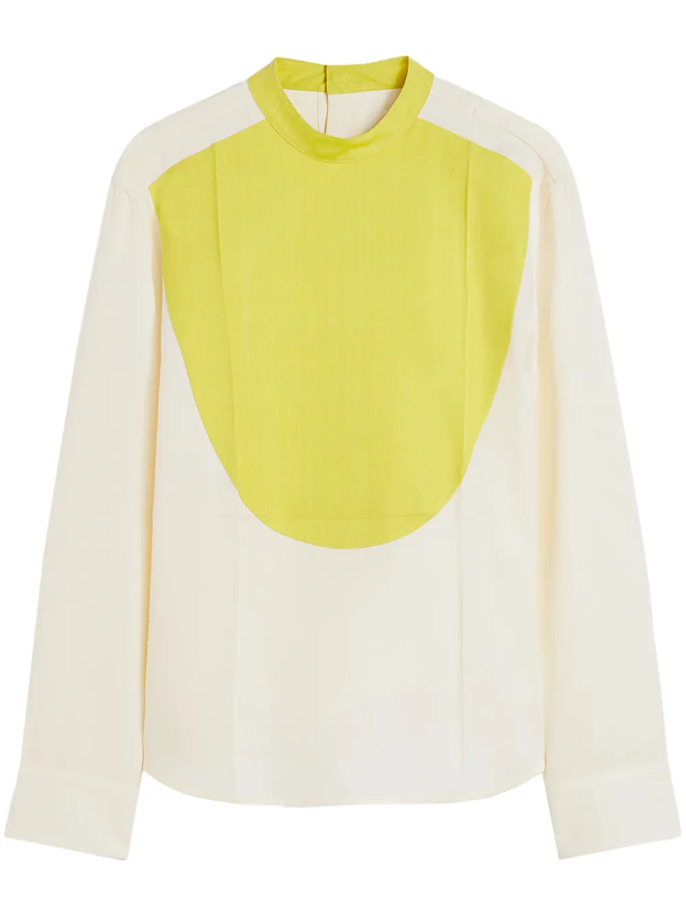 Jil Sander camisa con cuello alzado | blanco | Image 1