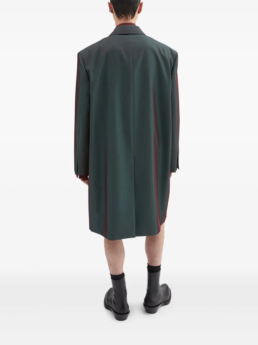 Jil Sander Getailleerde jas Grijs