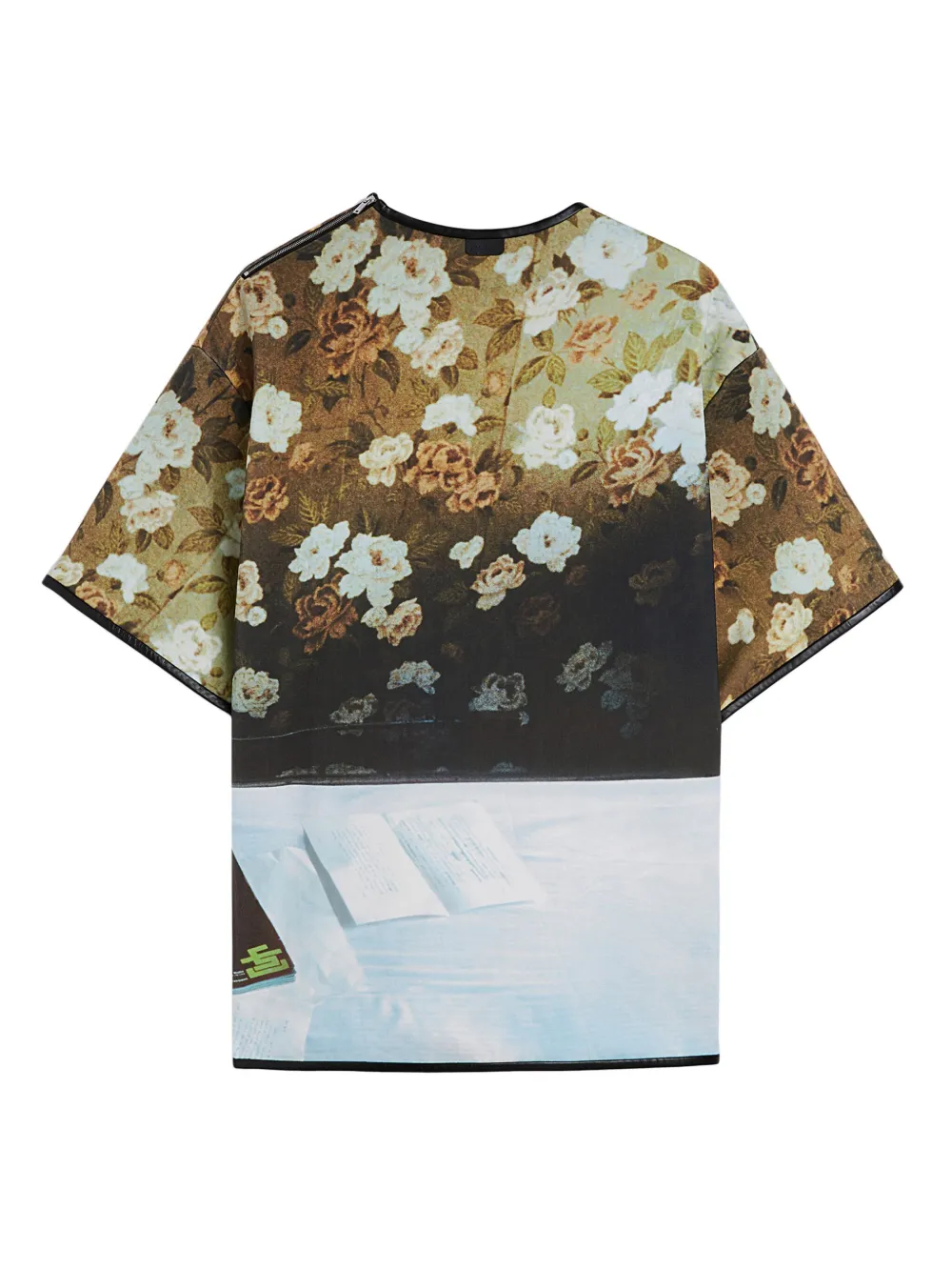 Jil Sander T-shirt met print Geel