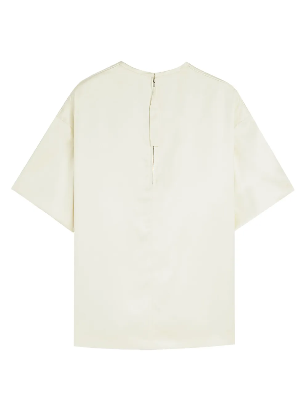 Jil Sander T-shirt met borduurwerk Wit