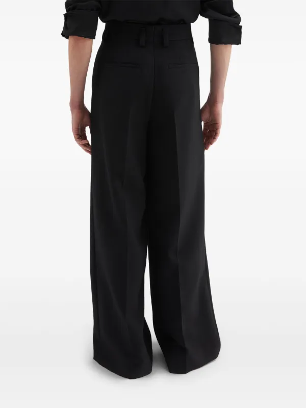 Jil Sander pleat-detail Trousers | Black | FARFETCH Jil Sander pleat-detail Trousers | Black | FARFETCH