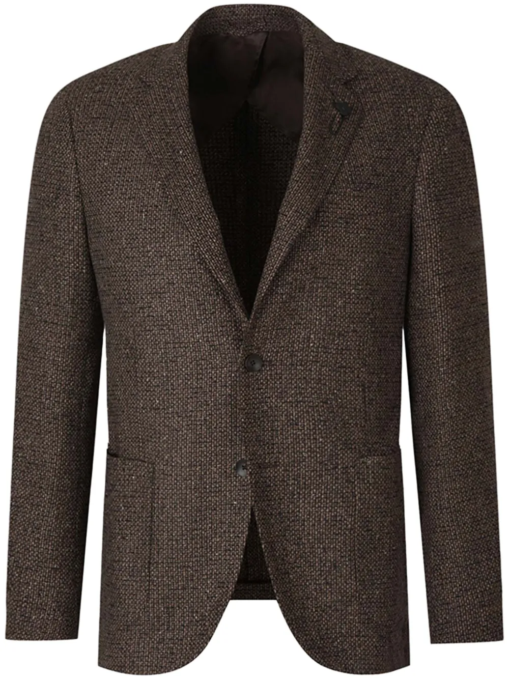 single-breasted blazer