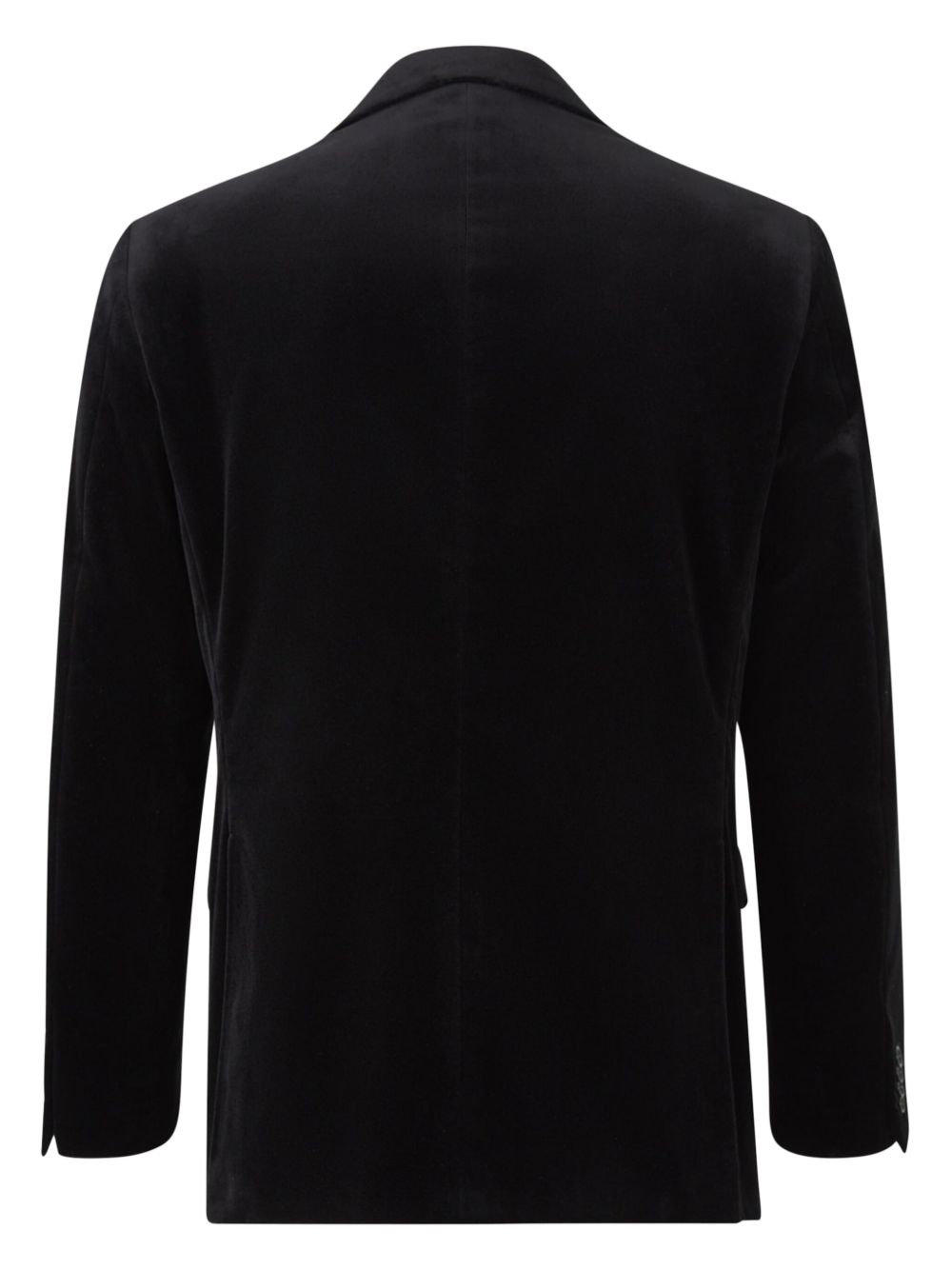 Canali Fluwelen blazer - Zwart