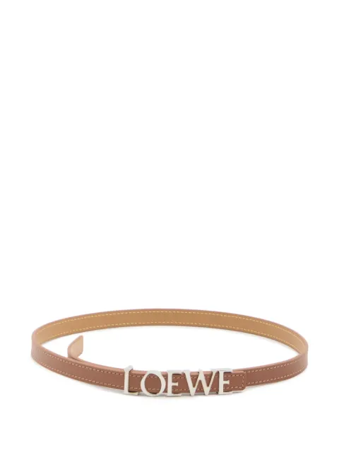 LOEWE logo-lettering belt 