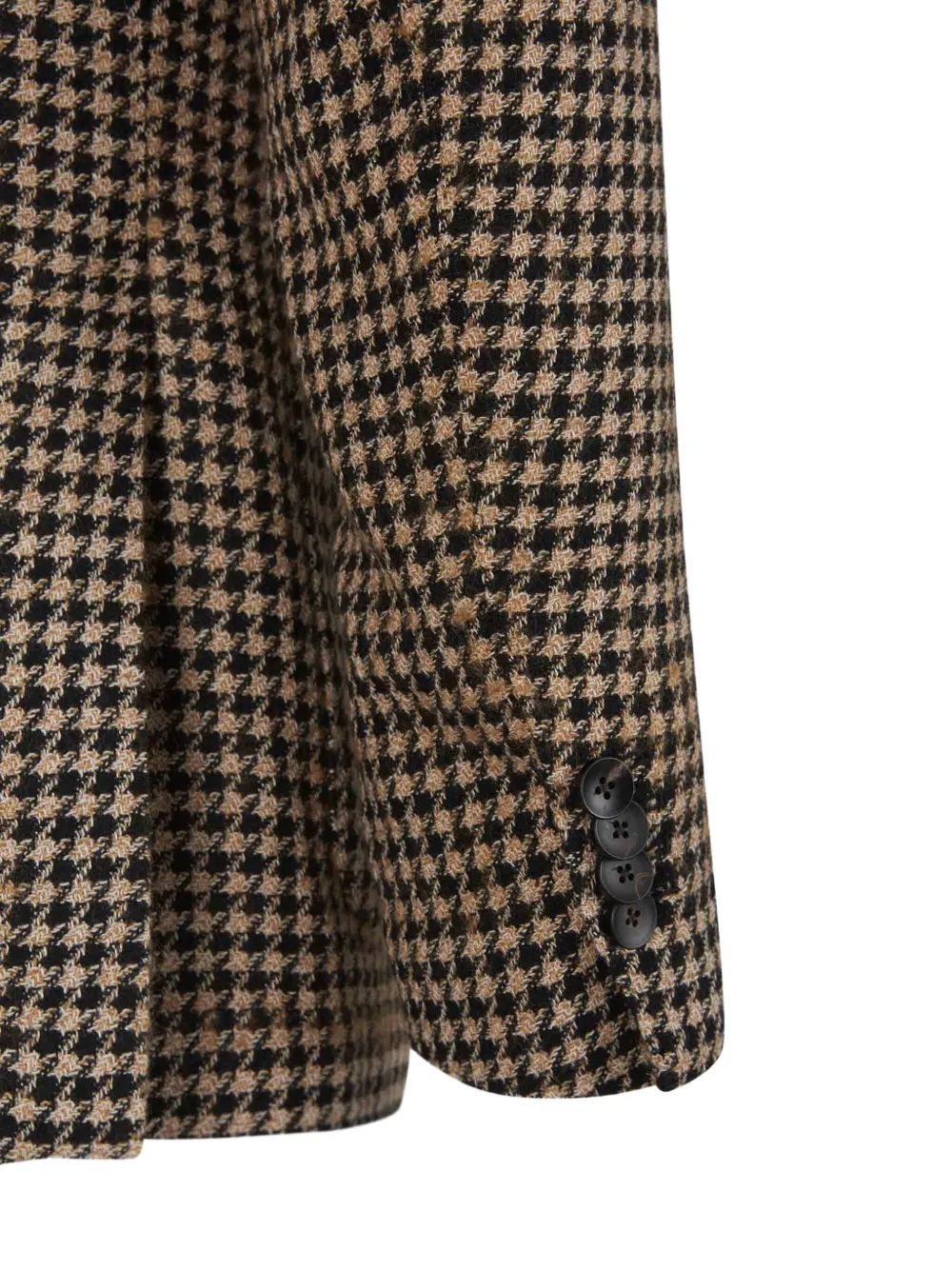 Lardini Blazer met pied-de-poule print Bruin