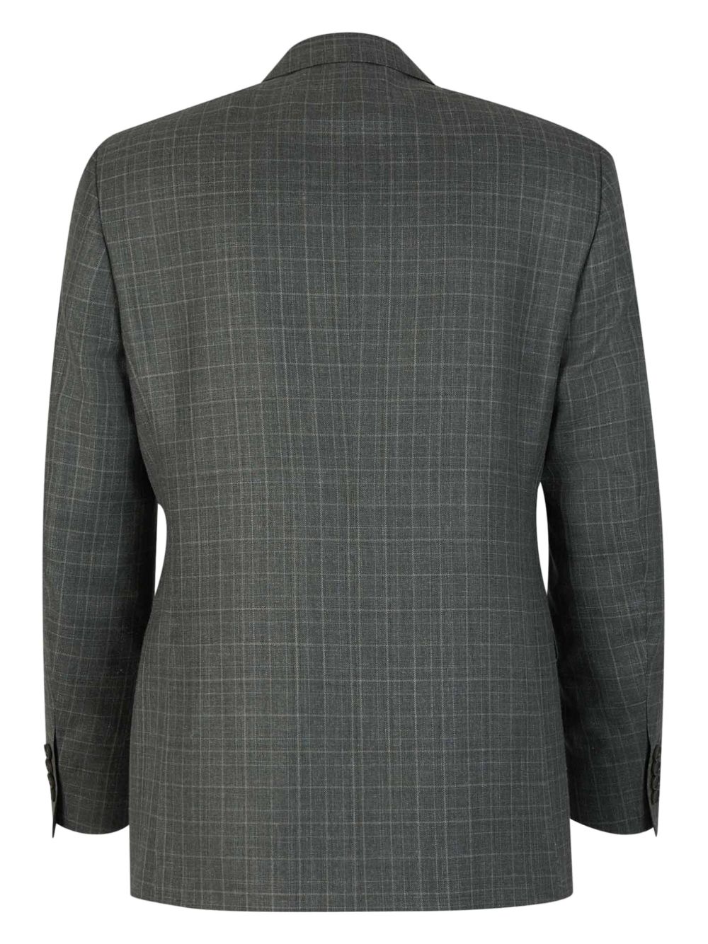 Canali Geruite blazer - Grijs