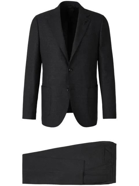 Lardini checked suit