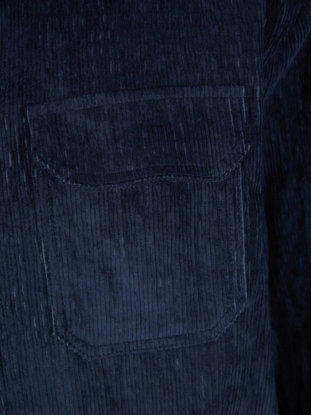 Lardini Ribfluwelen overhemd Blauw