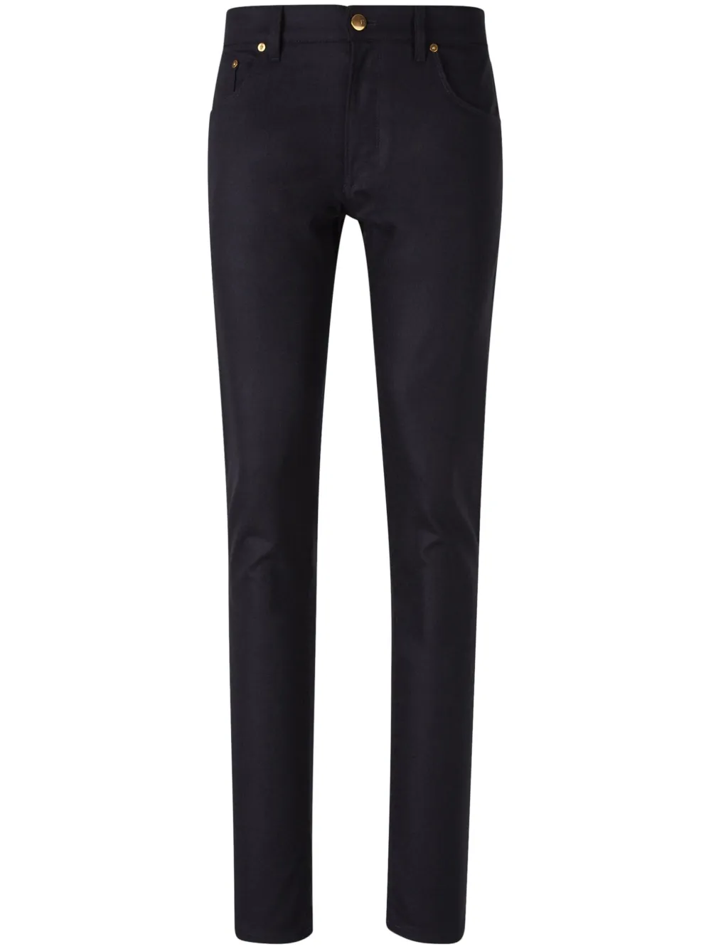 PT Torino flannel chinos | Blue | Image 1