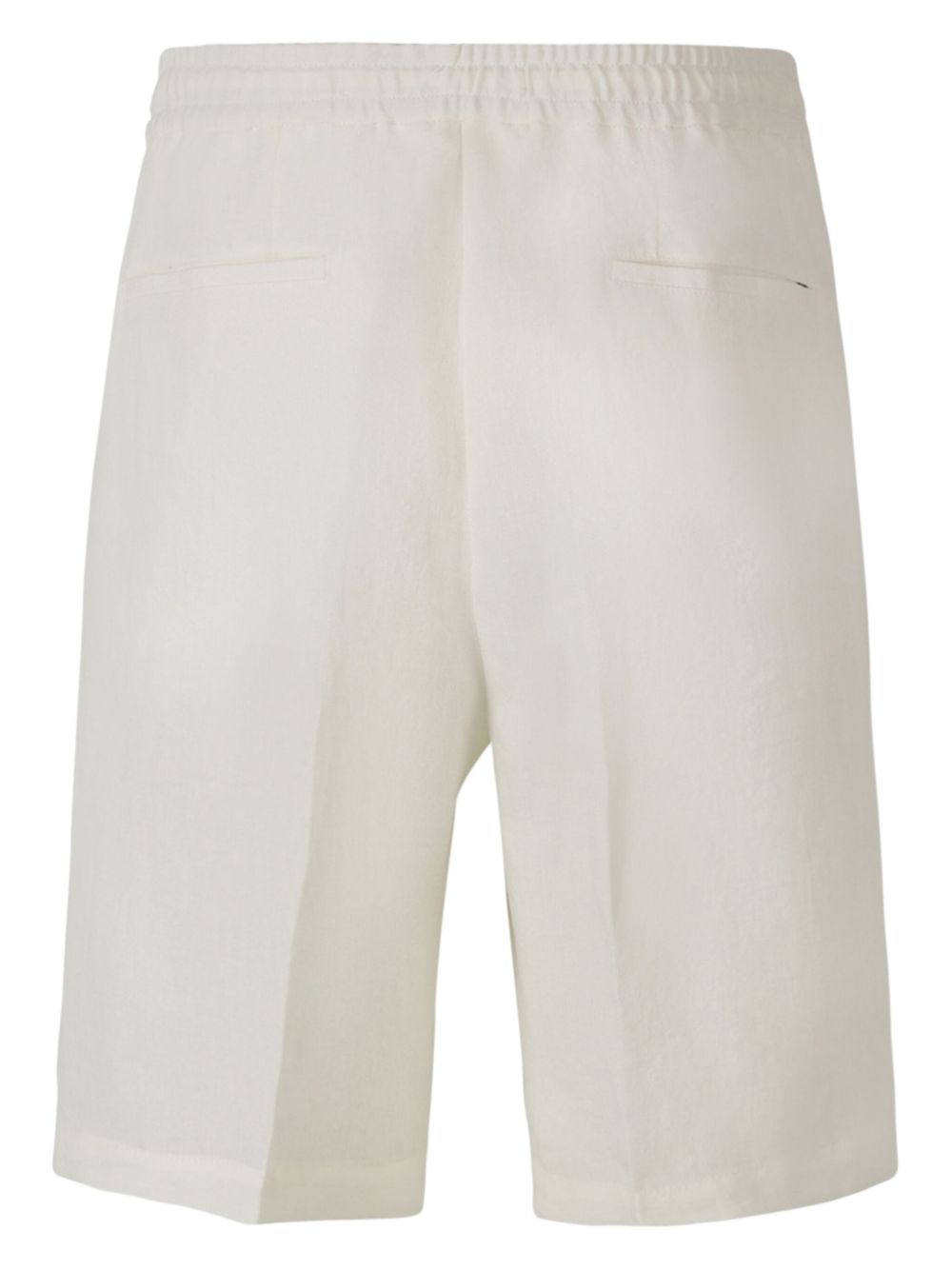 Lardini linen bermuda shorts - 150 BLANCO