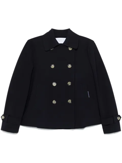 Harris Wharf London spread-collar jacket
