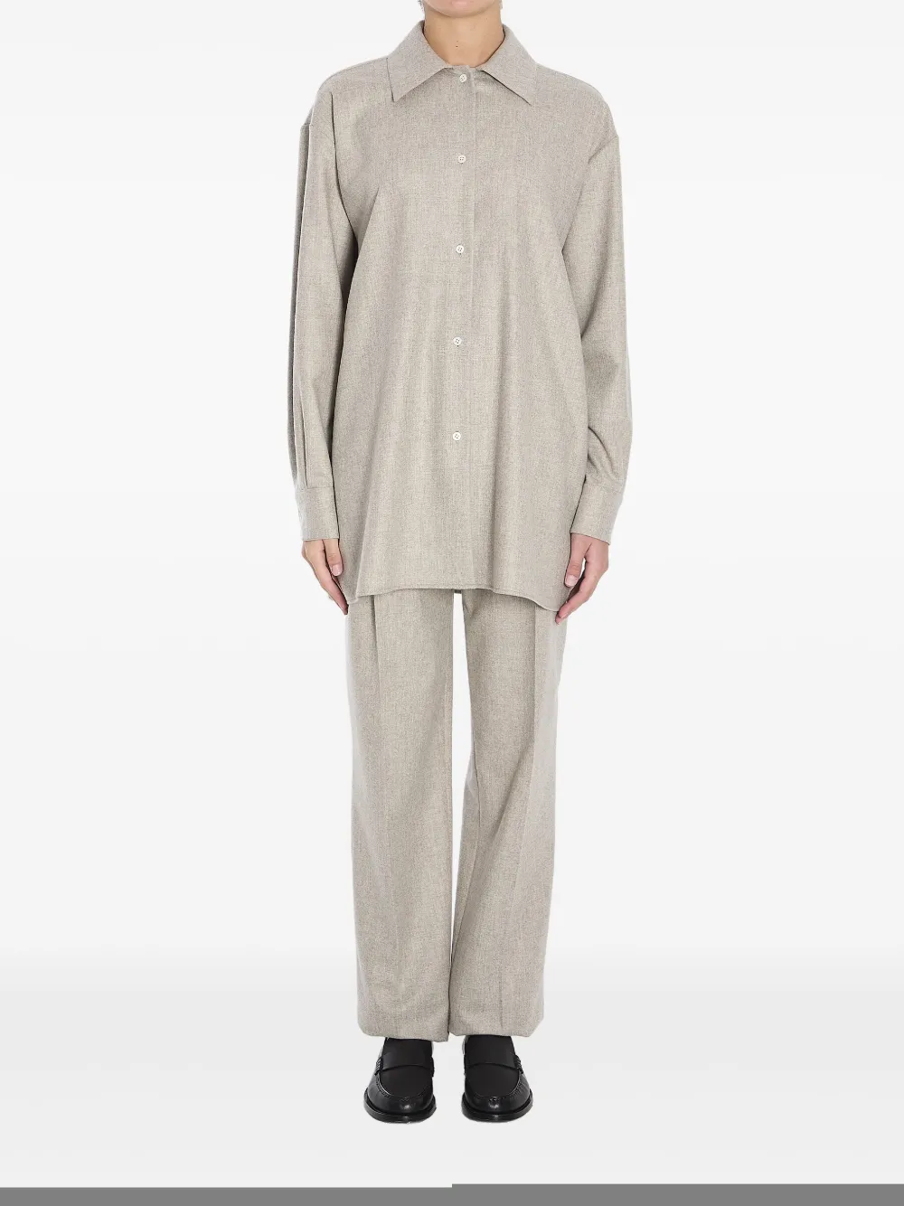Shop The Row Norbert Trousers In Neutrals