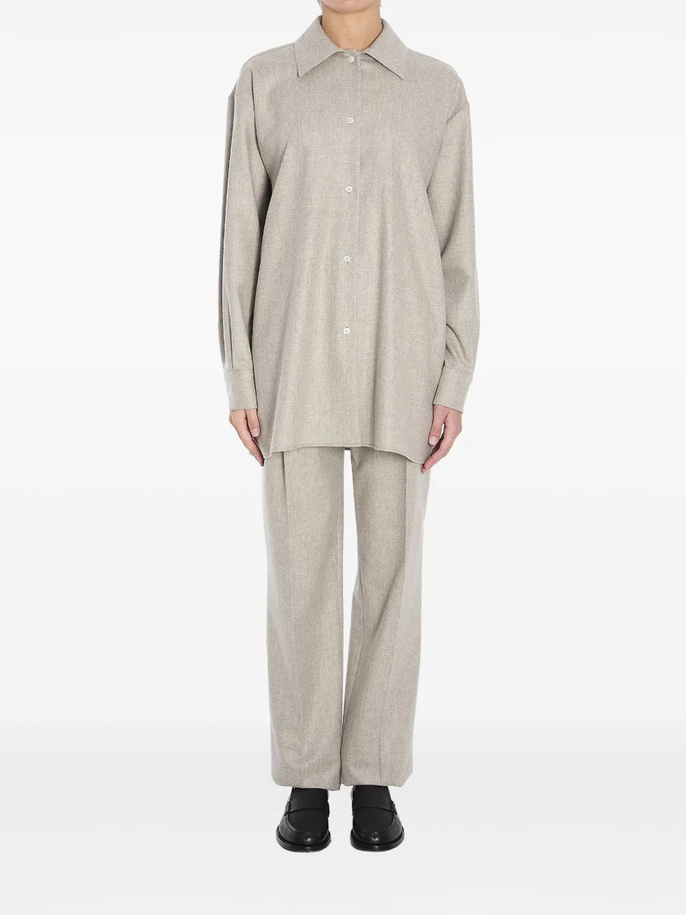 【関税&送料込】The Row Norbert Trousers The Row Norbert Trousers | Neutrals | FARFETCH CA