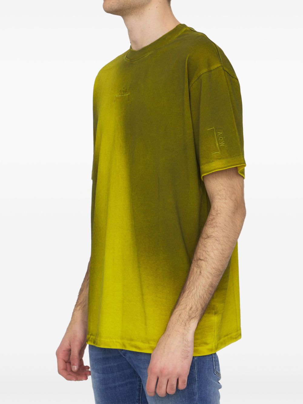 A-COLD-WALL* gradient T-shirt - Geel