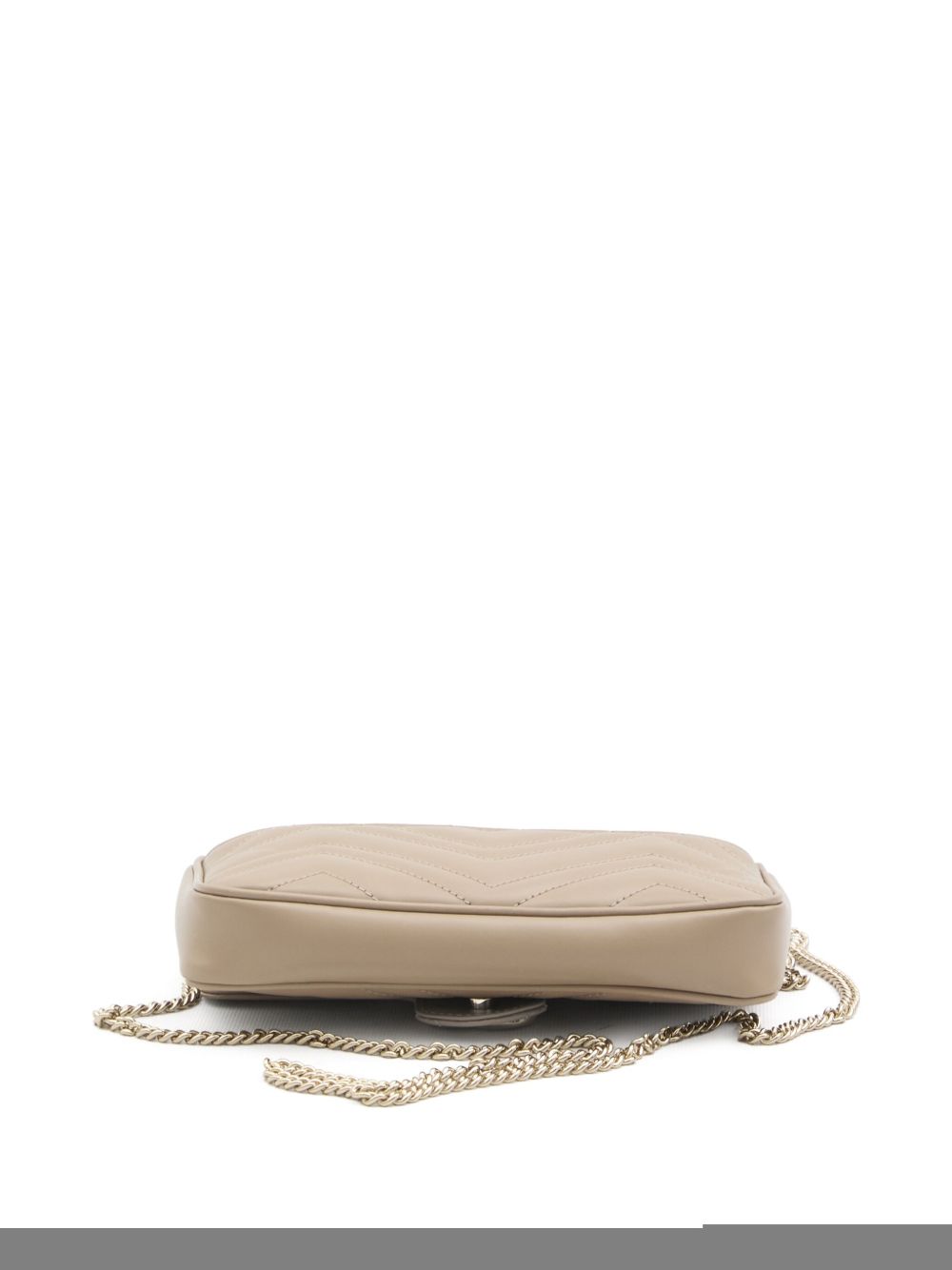 Gucci GG Marmont kleine tas met pasjeshouder - Beige