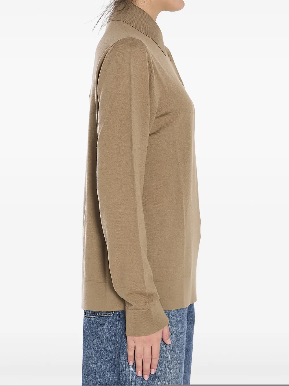 The Row Women's Ipanelli Polo Shirt In Nude