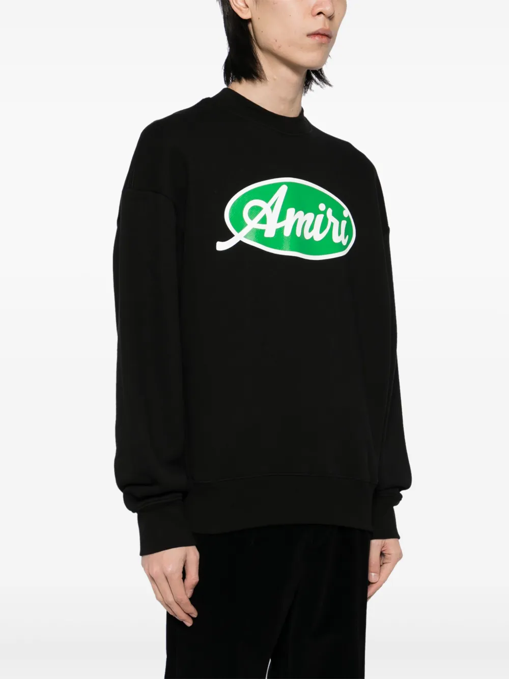 AMIRI Sweater met print Zwart