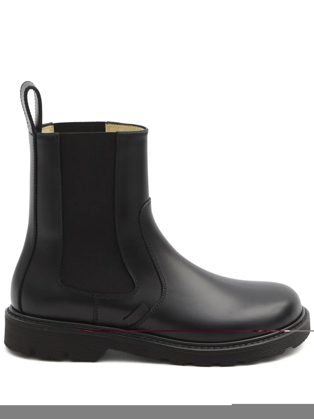 Loewe Leather Blaze Chelsea Boots In Black