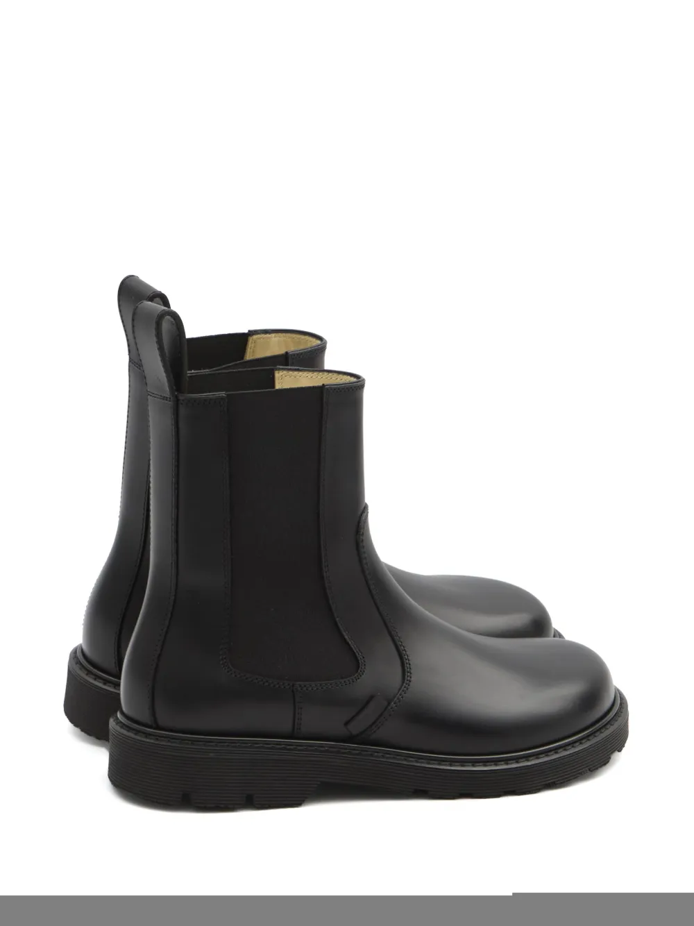 Loewe Leather Blaze Chelsea Boots In Black