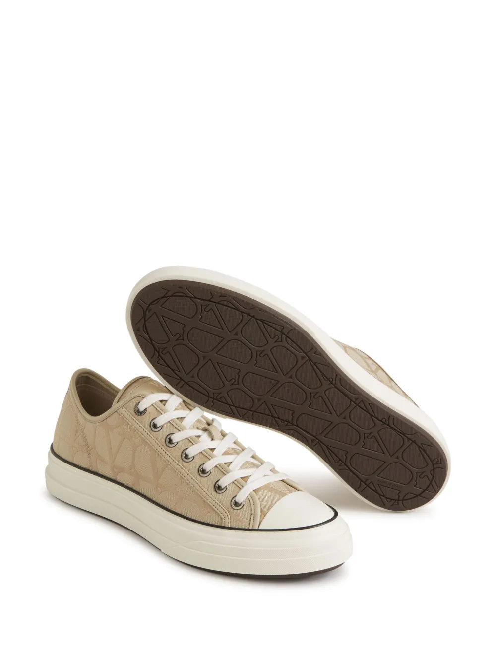 Valentino Garavani Toile Iconographe sneakers Neutrals