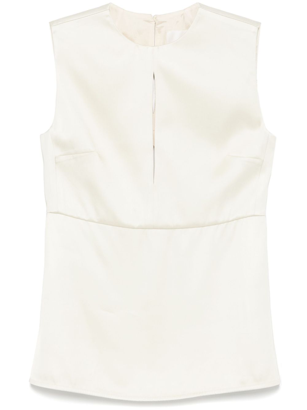 Jil Sander twill top - Neutrals