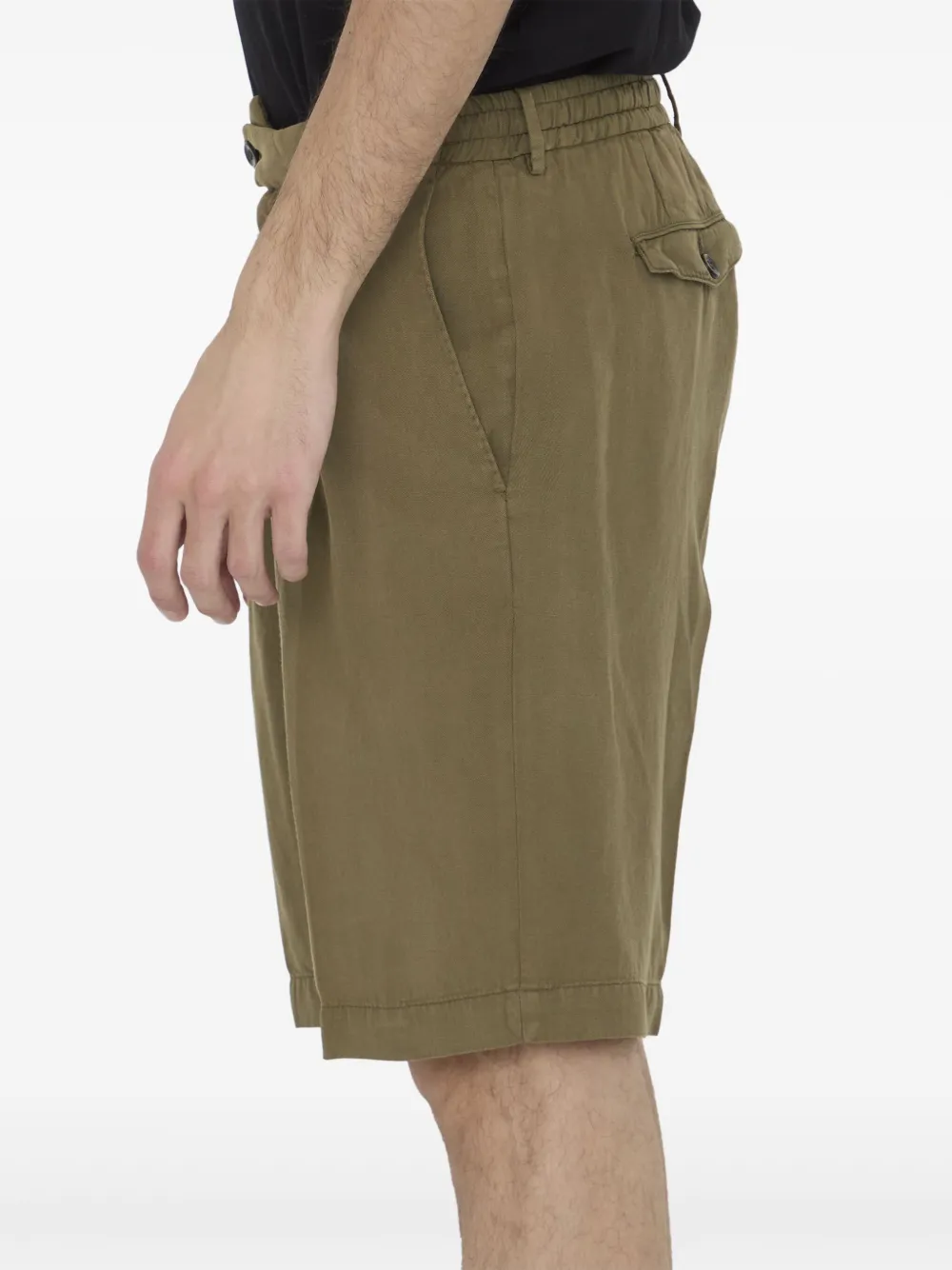 PT Torino Shorts met elastische taille - Groen