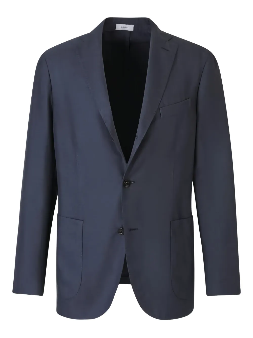 Boglioli Blazer met enkele rij knopen Blauw