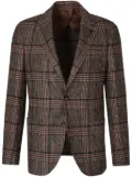Lardini checked blazer - Brown