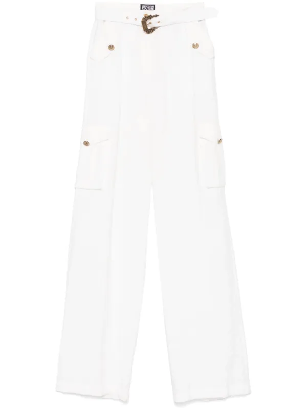 Versace Jeans Couture テクスチャード カーゴパンツ | ホワイト
