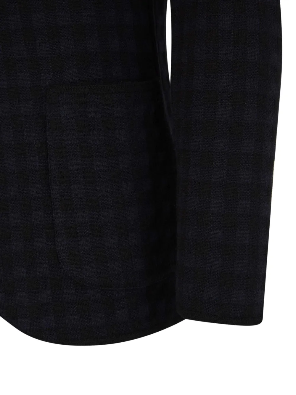 Lardini Geruite blazer Blauw