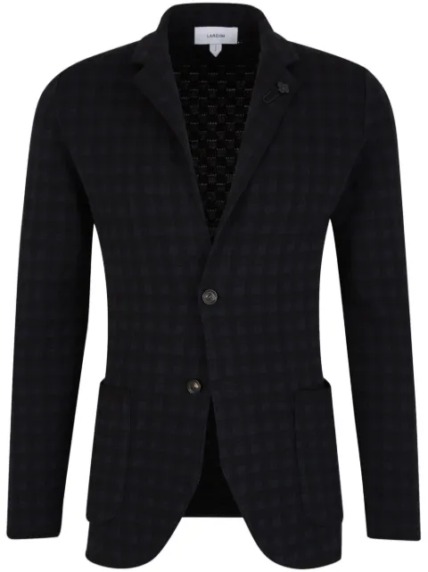 Lardini checked blazer
