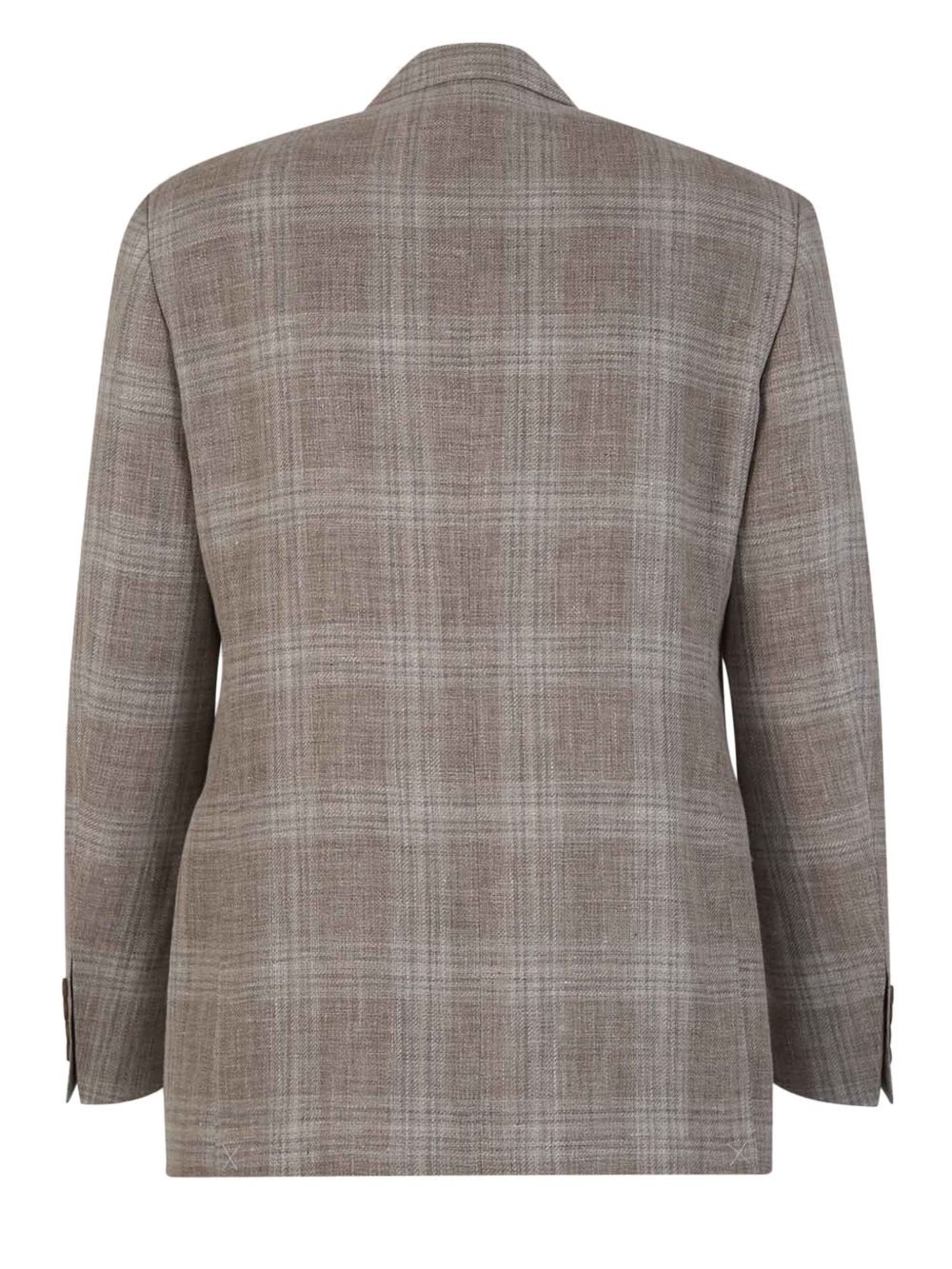 Canali Geruite blazer - Beige