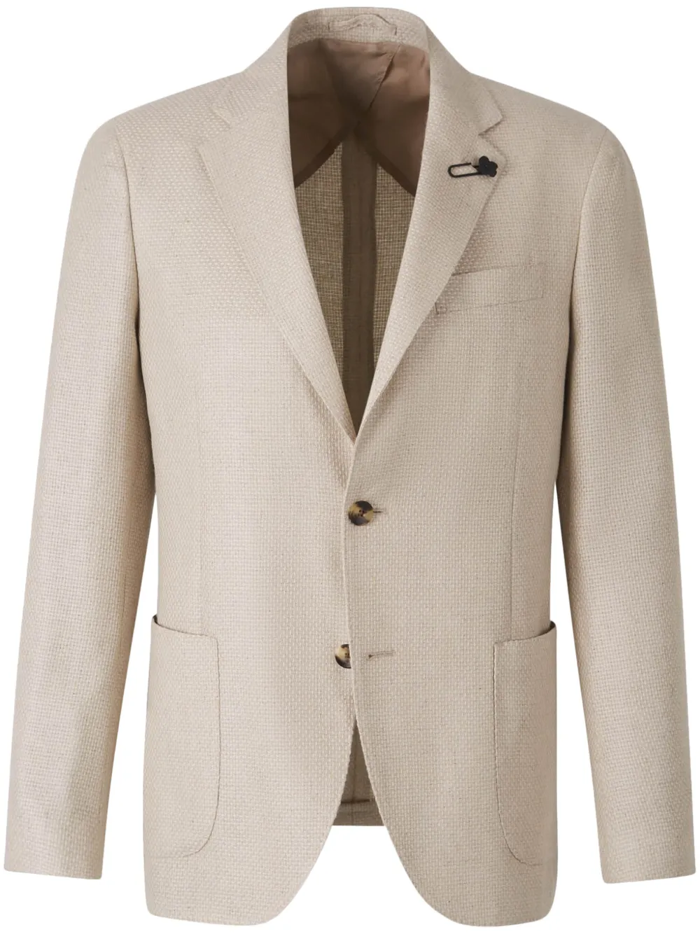 single-breasted blazer