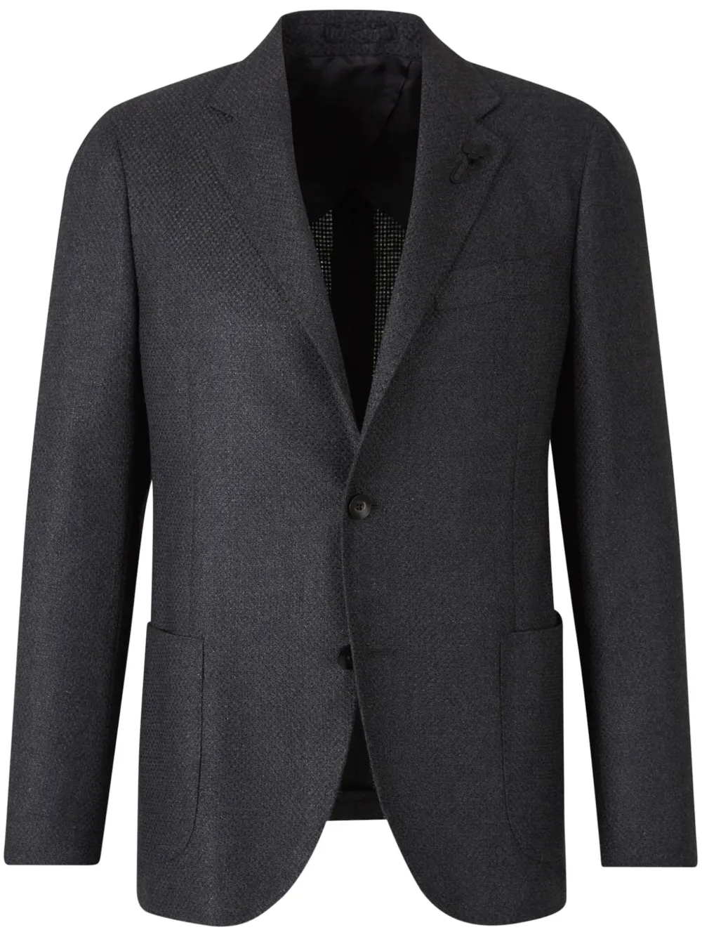 single-breasted blazer