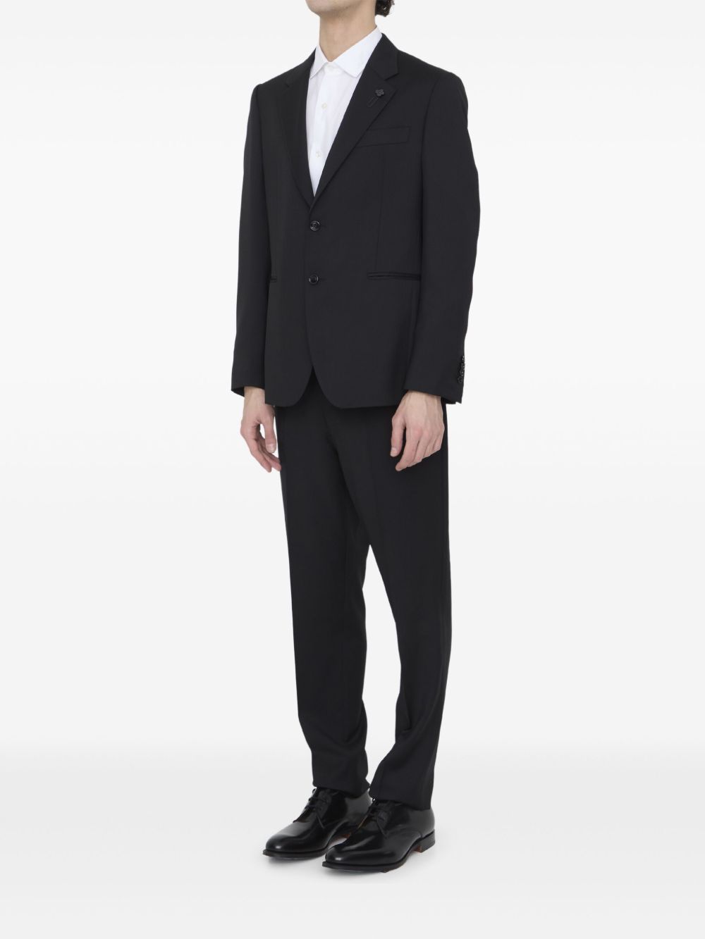 Lardini wool suit - Zwart