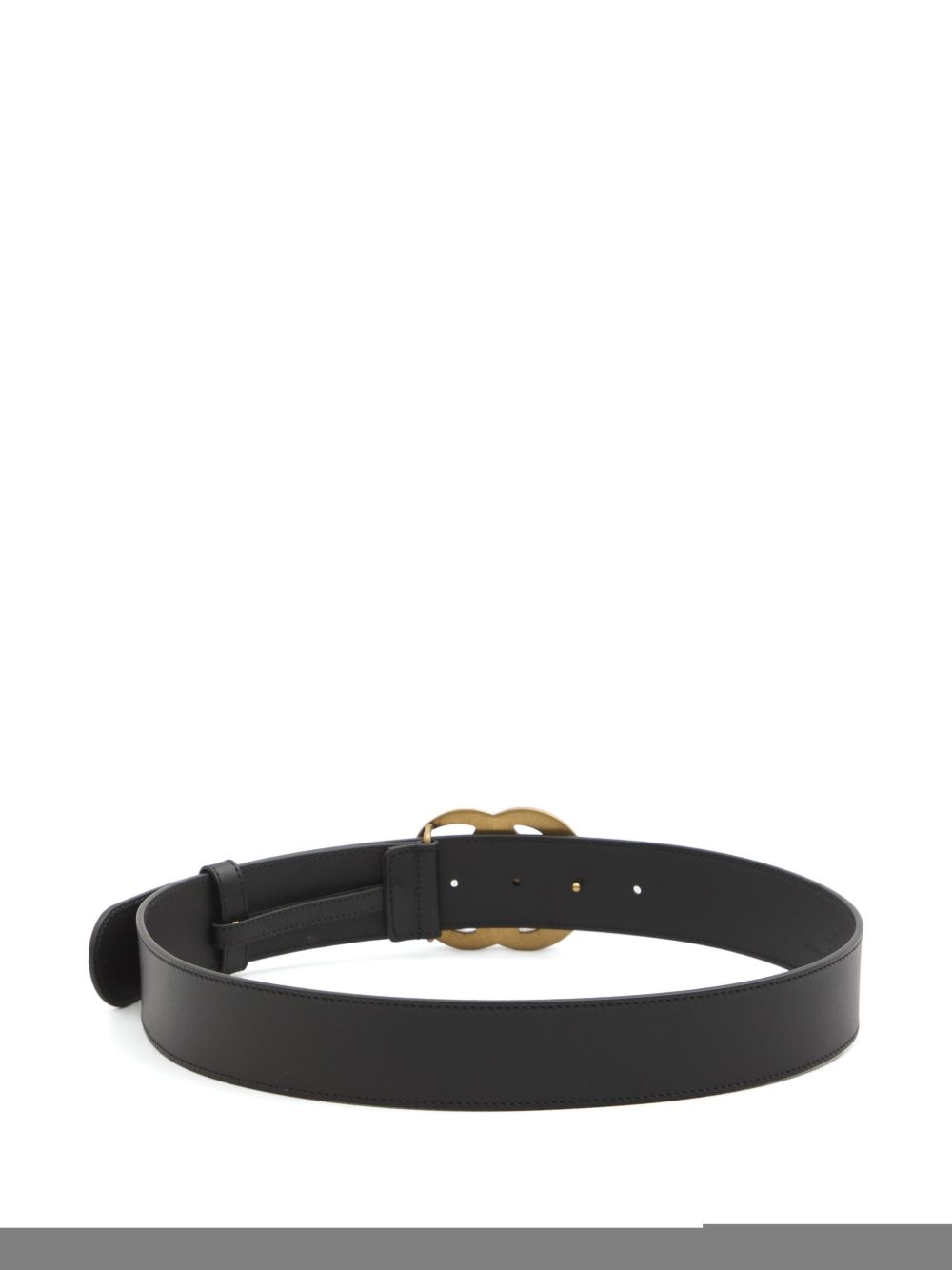 Gucci Riem met GG-gesp - Zwart