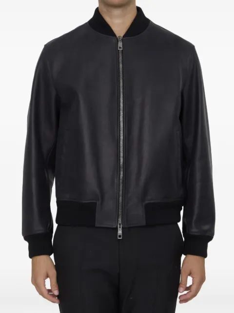 Dolce & Gabbana zip-up leather jacket
