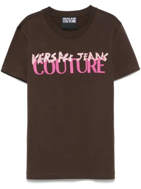 Versace Jeans Couture logo-stamp T-shirt