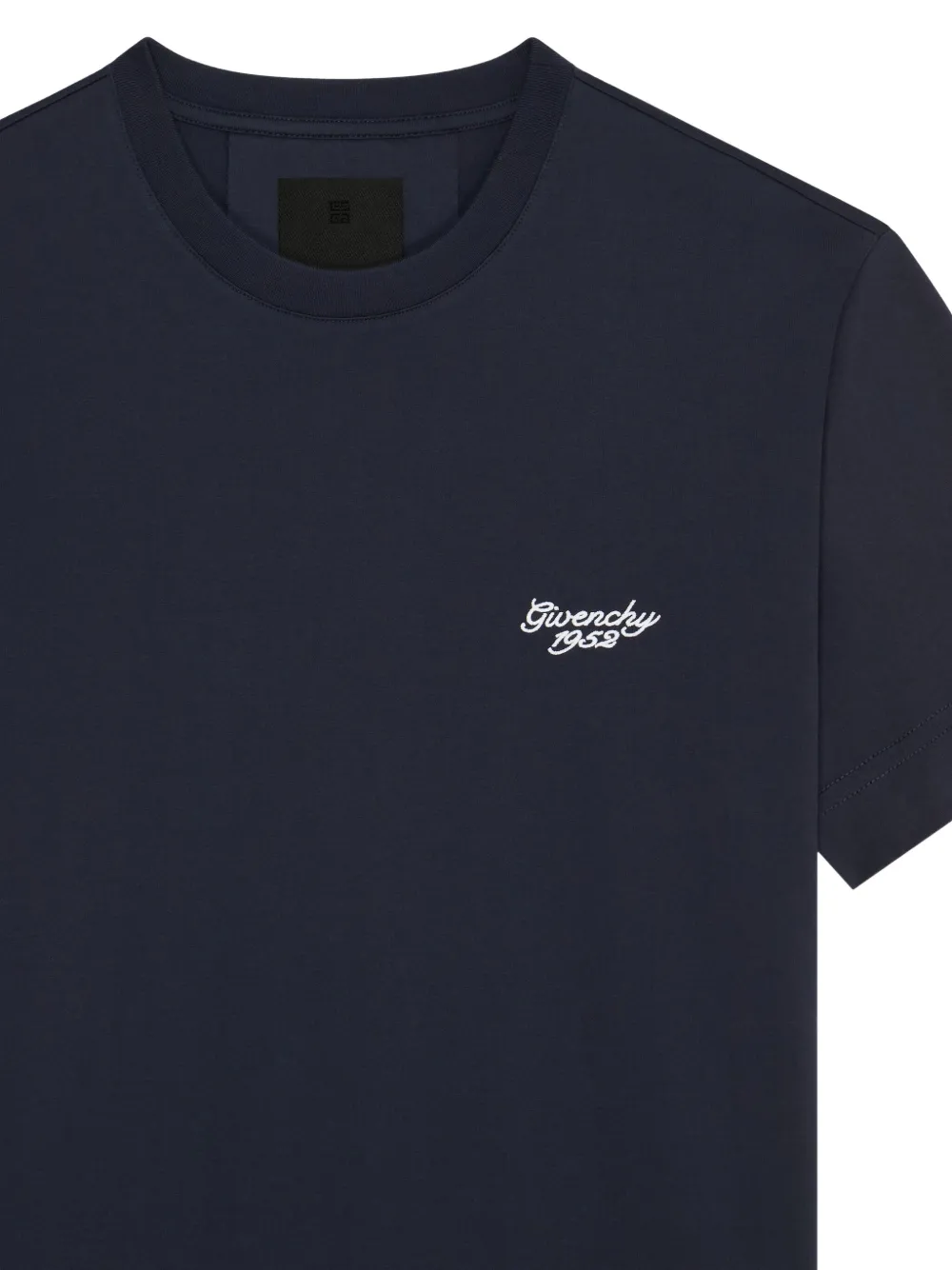 Givenchy 1952 T-shirt met logo Blauw