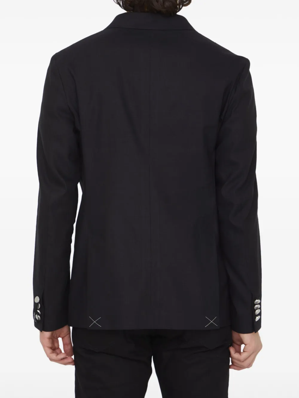 double-breasted blazer