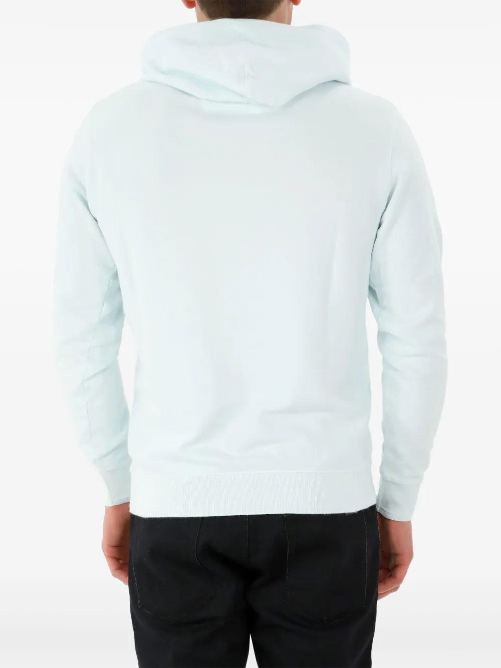 C.P. Company Jersey hoodie Blauw